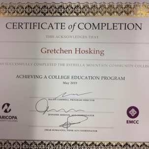 ACE Certificate of Completion May 11, 2019