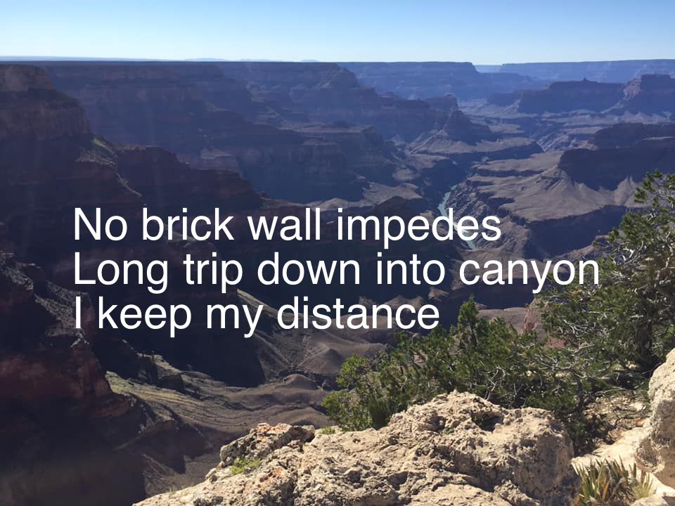 Grand Canyon haiku